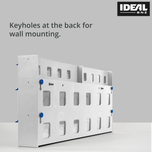 Ideal BNZ Tilt Bin Keyholes On Back